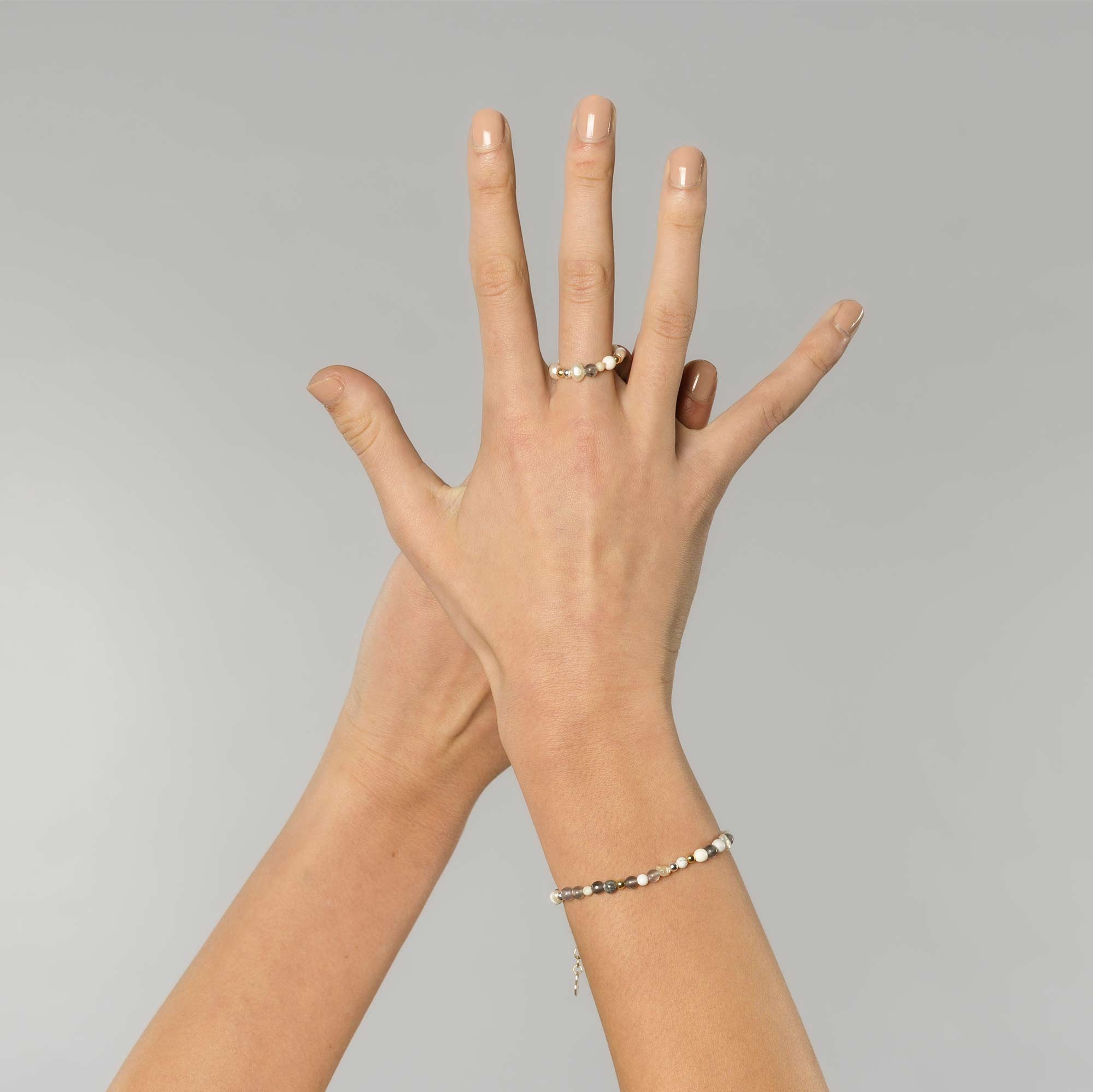winter pearl ring