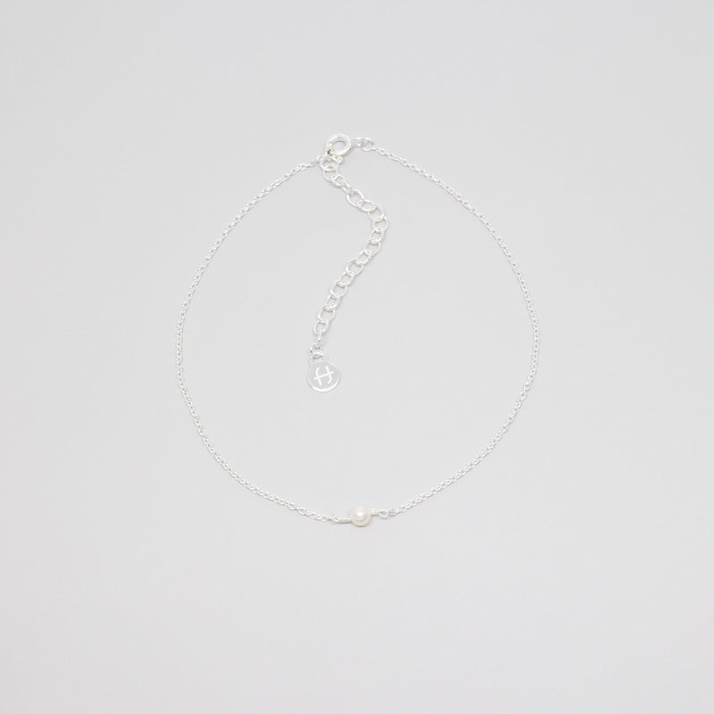 single pearl anklet