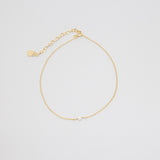single pearl anklet