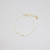 perlenarmband pearl bracelet gold