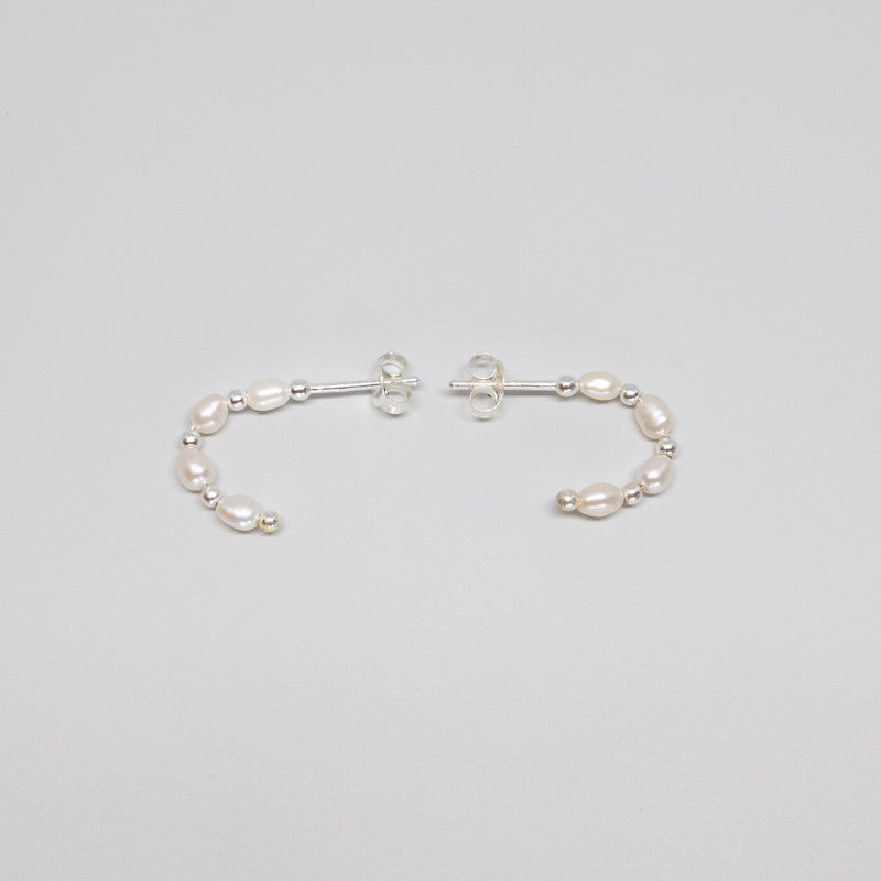 pearl hoop