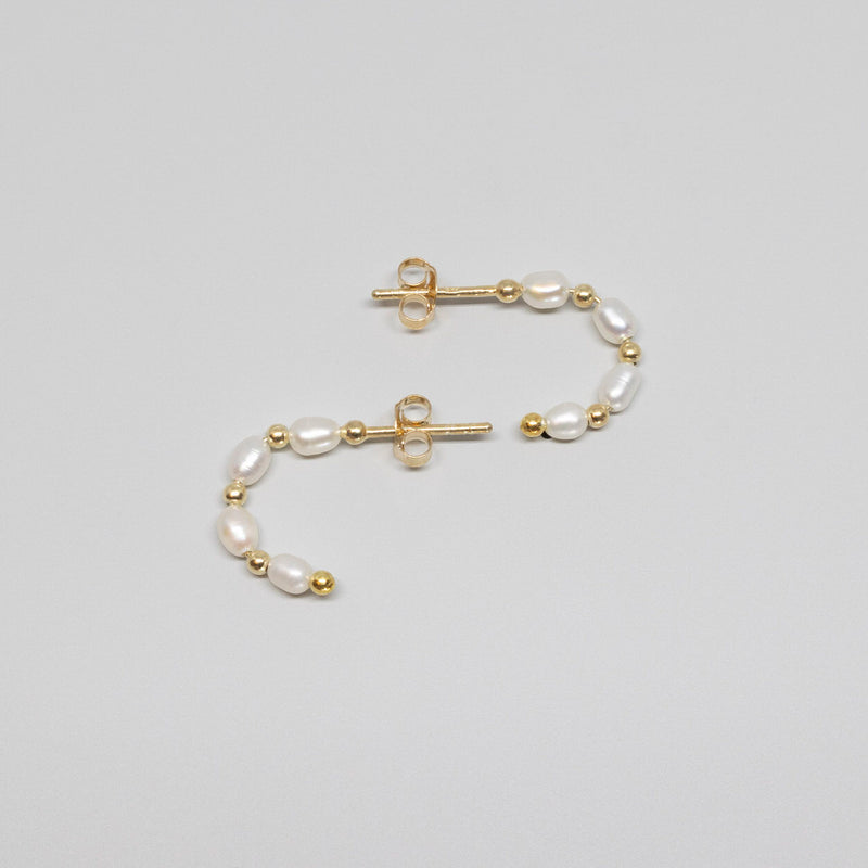 pearl hoop