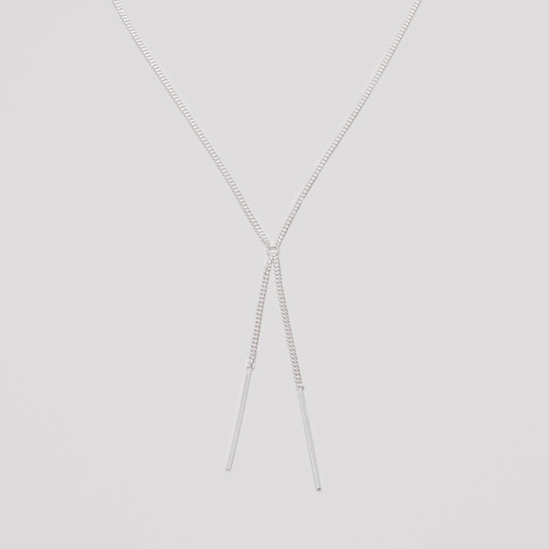 Lange Kette Y Form Sterling Silber