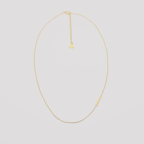 stabkette bar necklace gold
