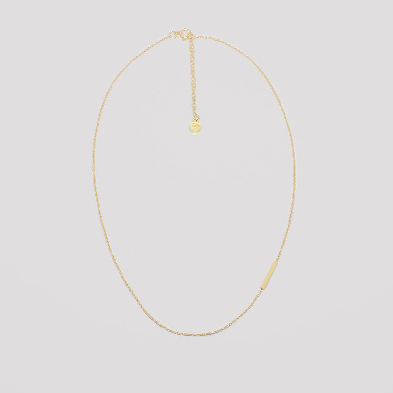 stabkette bar necklace gold