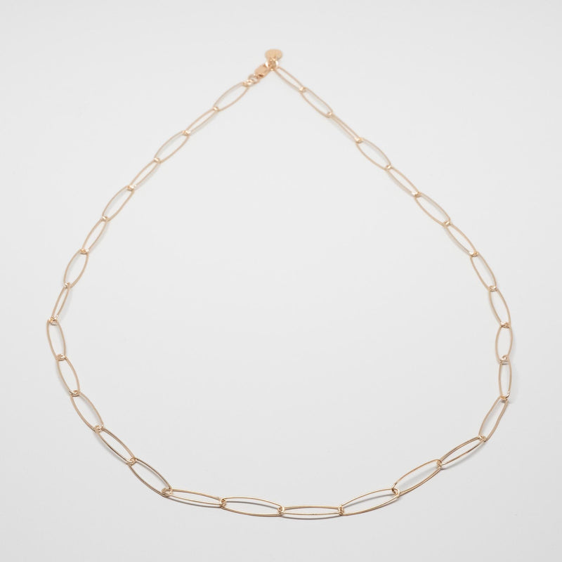 Gliederkette Halskette roségold