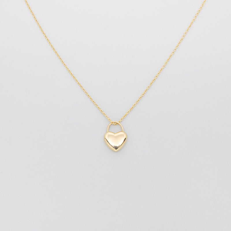heart necklace | solid gold