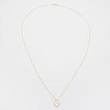 heart necklace | solid gold