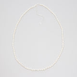 perlenkette pearl necklace silber