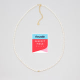 perlenkette pearl necklace gold