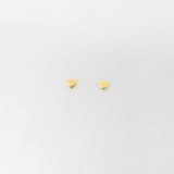 shiny heart studs