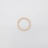 zeitloser kugelring roségold fejn jewelry