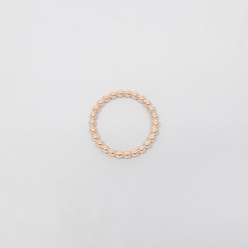zeitloser kugelring roségold fejn jewelry