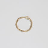bold chain ring