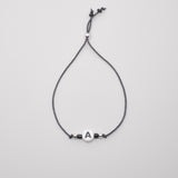 Buchstaben Armband in vielen Farben mit Sterling Silber Verschluss