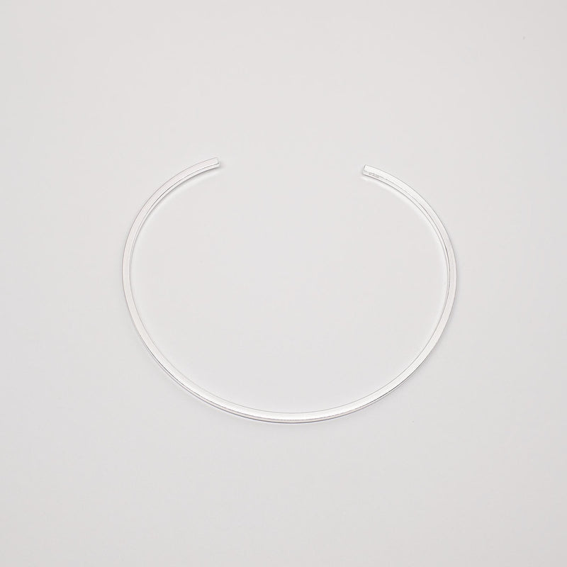 Armreif simple cuff recyceltes Sterling Silber