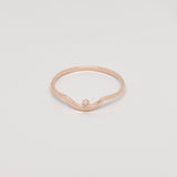 Ring Roségold zirkonia