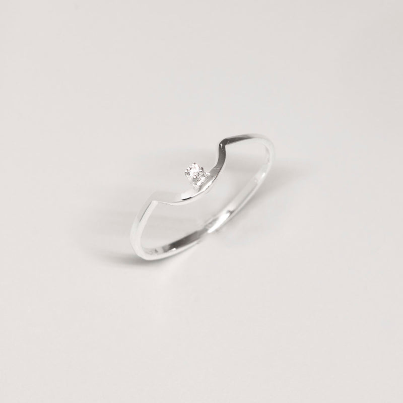 Silber Ring Zirkonia 