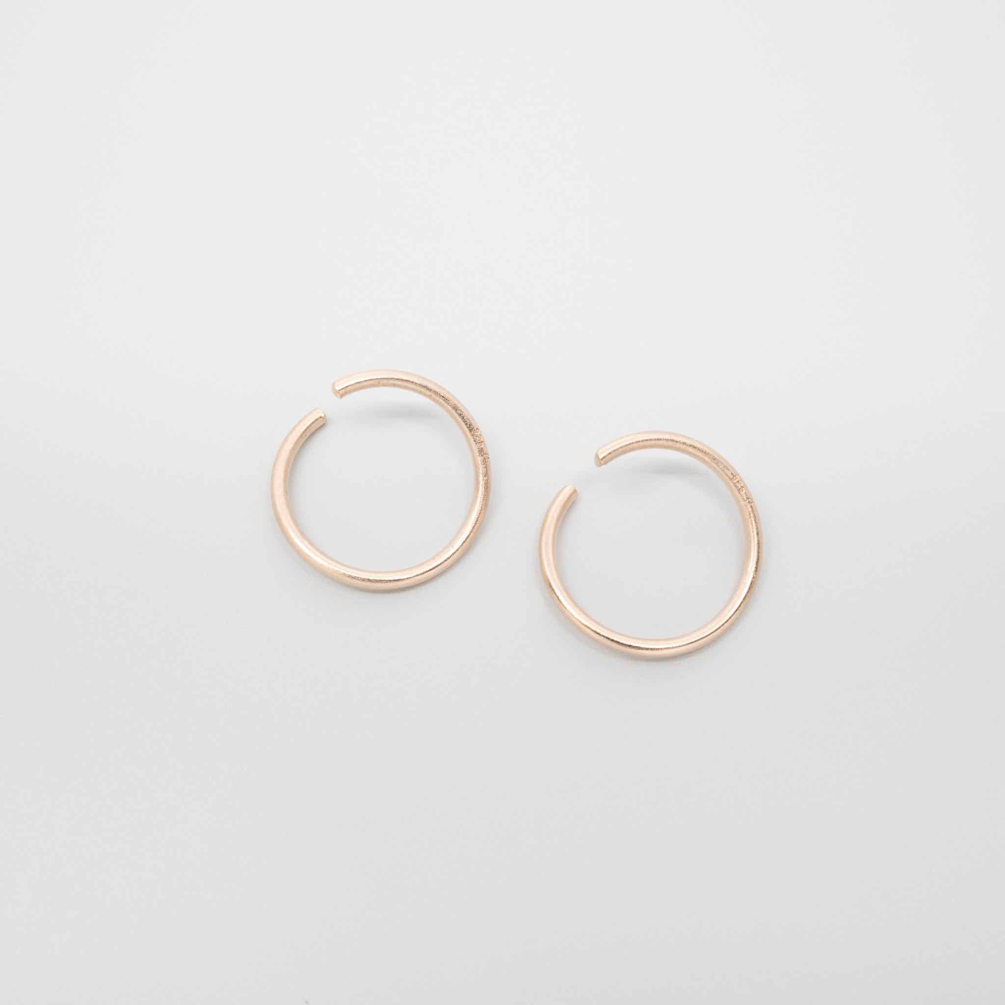 satin mini hoop