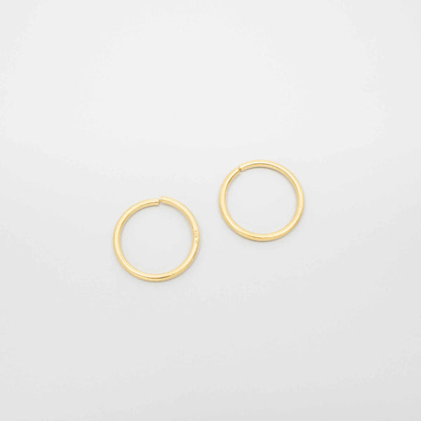 mini hoops satin