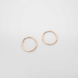 mini hoops shiny