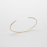 ball arm cuff | solid gold