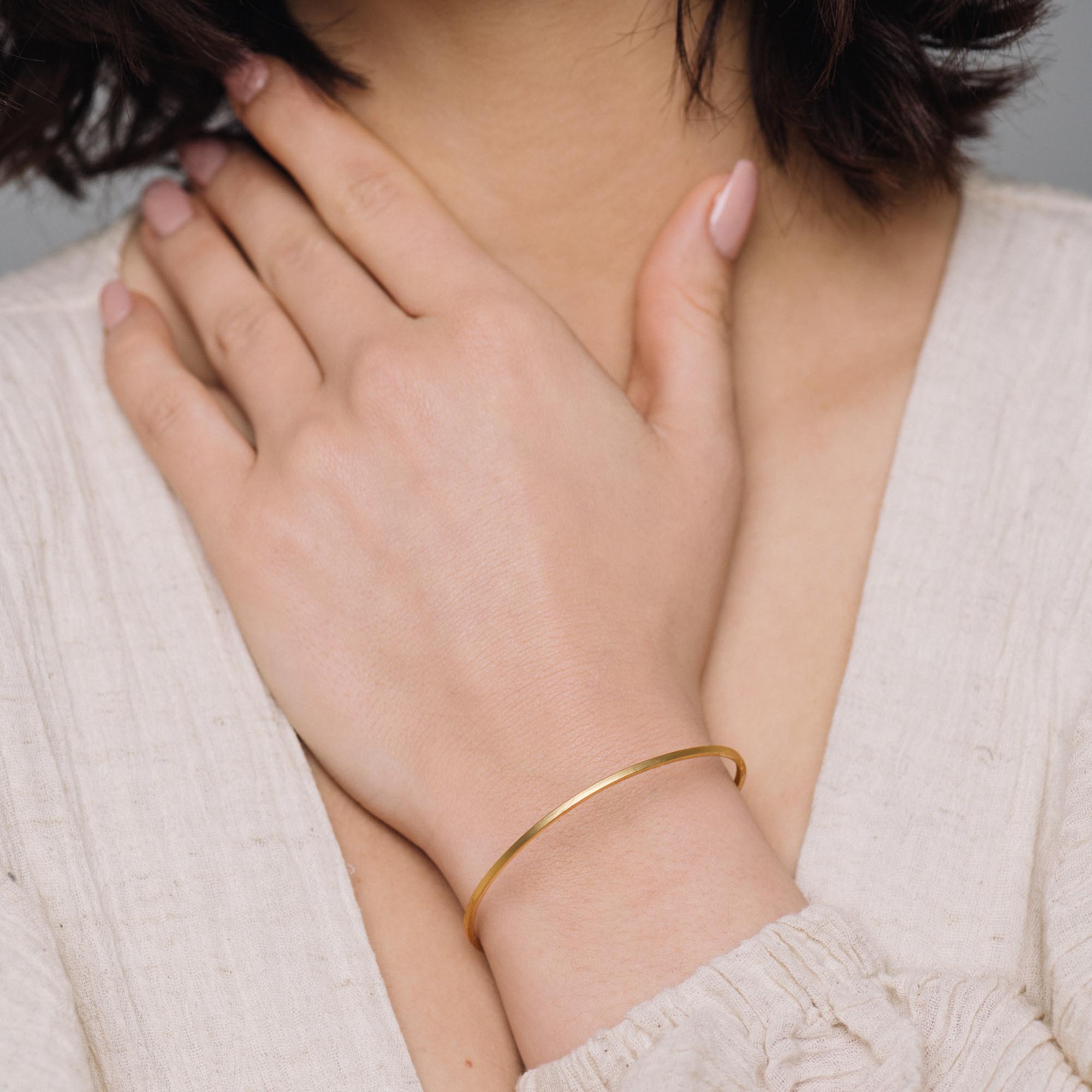 satin arm cuff