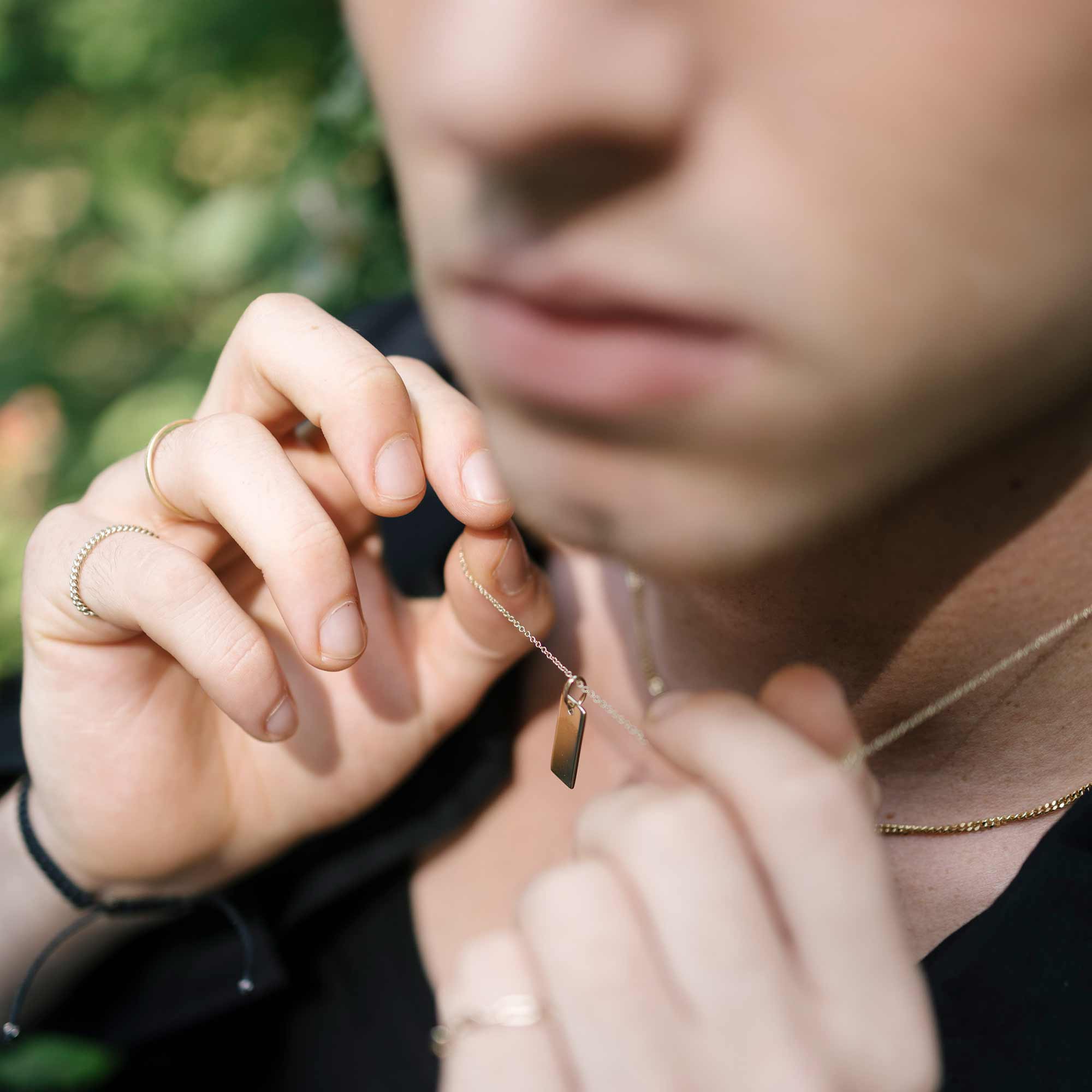 tag necklace
